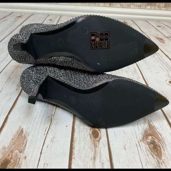 Michael Kors Katerina Rhinestone Embellished Knee High Boots Size 9 Women - Picture 4 of 4